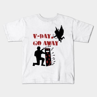 V-Day Go Away Kids T-Shirt